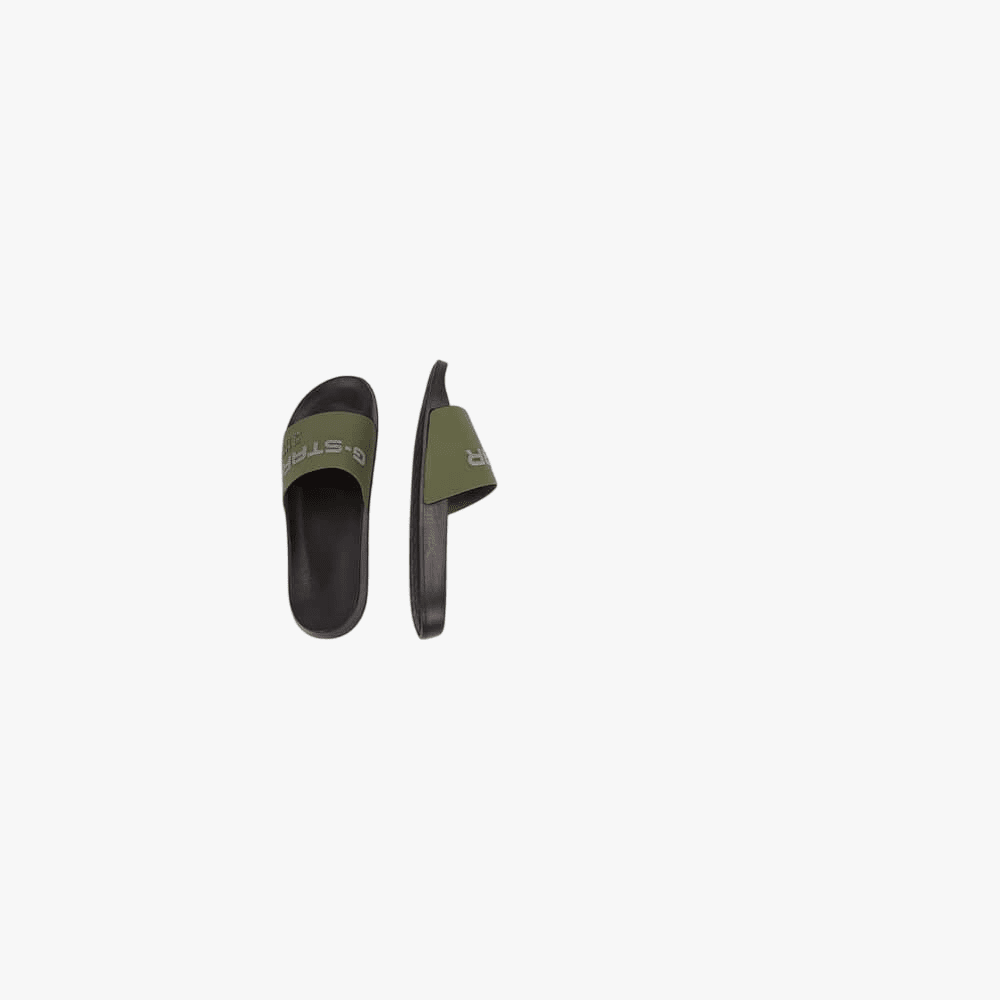 G Star Mens Cart Slide Black Olive | G Star