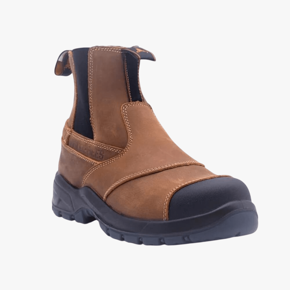 Wildebees Mens Swartkoppie 11 Composite Toe Leather Boot Brown | Wildebees