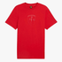 Puma Mens Ferrari Race Tonal Short Sleeve Tee Big Shield Red | Puma