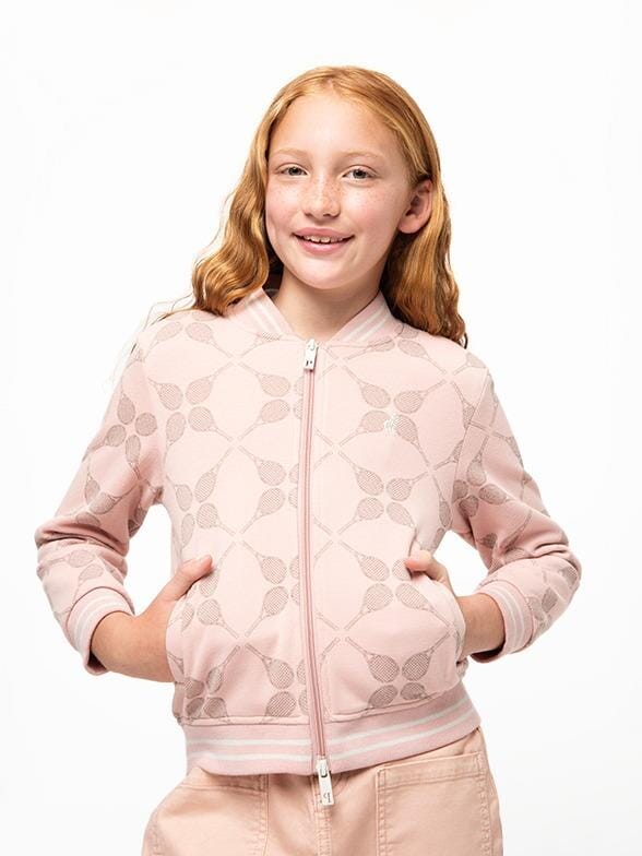 Polo Girls Amy Aop Sport Jacket Blush Pink | Polo