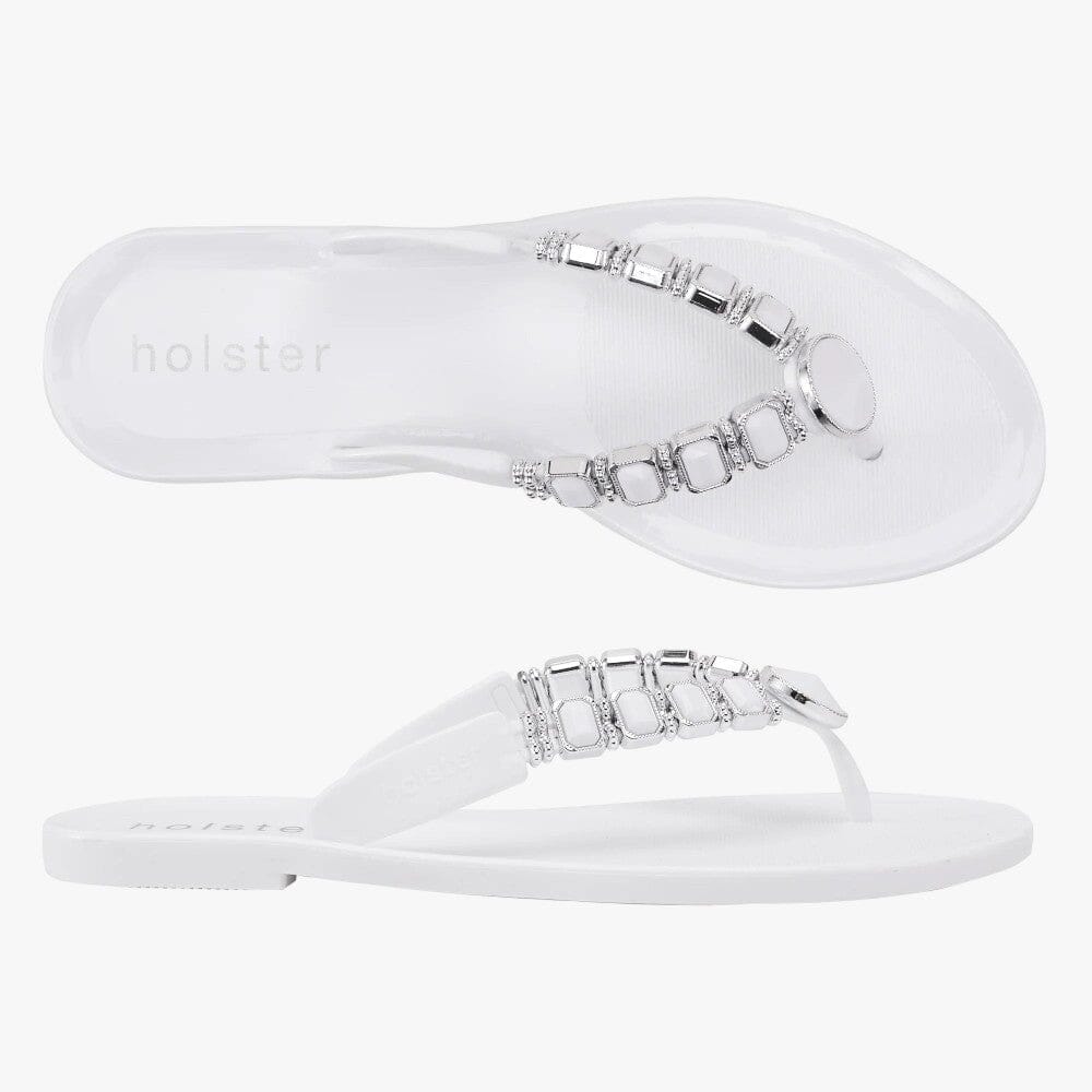 Holster Womens Miranda Sandal White | Holster