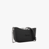 Fenn Classic Handbag Black P104-1 Inner Silver Zip Black Silver Chain Handle | Fenn