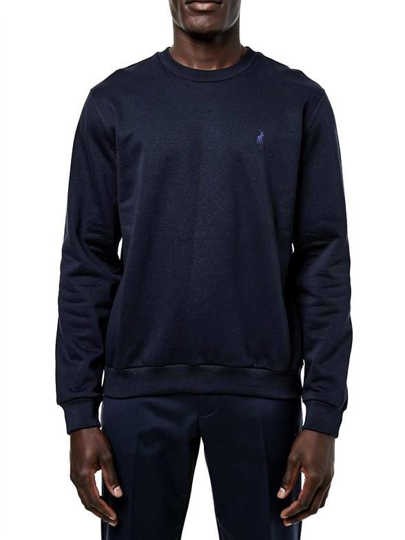 Polo Mens Essential Cotton Crew Sweater Navy | Polo