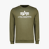Alpha Industries Logo Crew Sweater Sage | Alpha