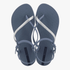 Ipanema Womens Elegant Sandal Blue Silver | Ipanema