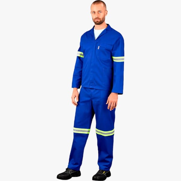 Brands Premium 2 Pc Conti Suit With Reflective Tape Royal Blue | Brands