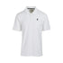 Pringle Mens Core Austyn Pima Pique Short Sleeve Golfer White | Pringle
