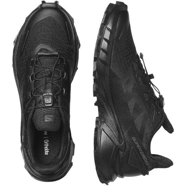 Salomon Mens Supercross 4 Black Black Black | Salomon