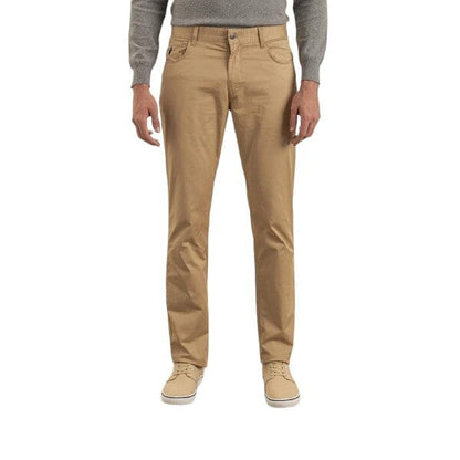 Polo Mens Overdyed Twill 5 Pocket Trouser Khaki | Polo