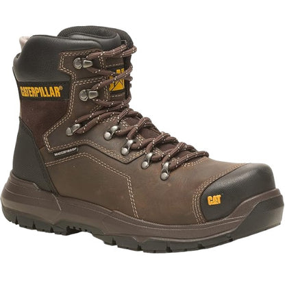 Caterpillar Mens Diagnostic 2.0 St S3 Wr Hro Sr / En/Steel Toe Boot Dark Coffee