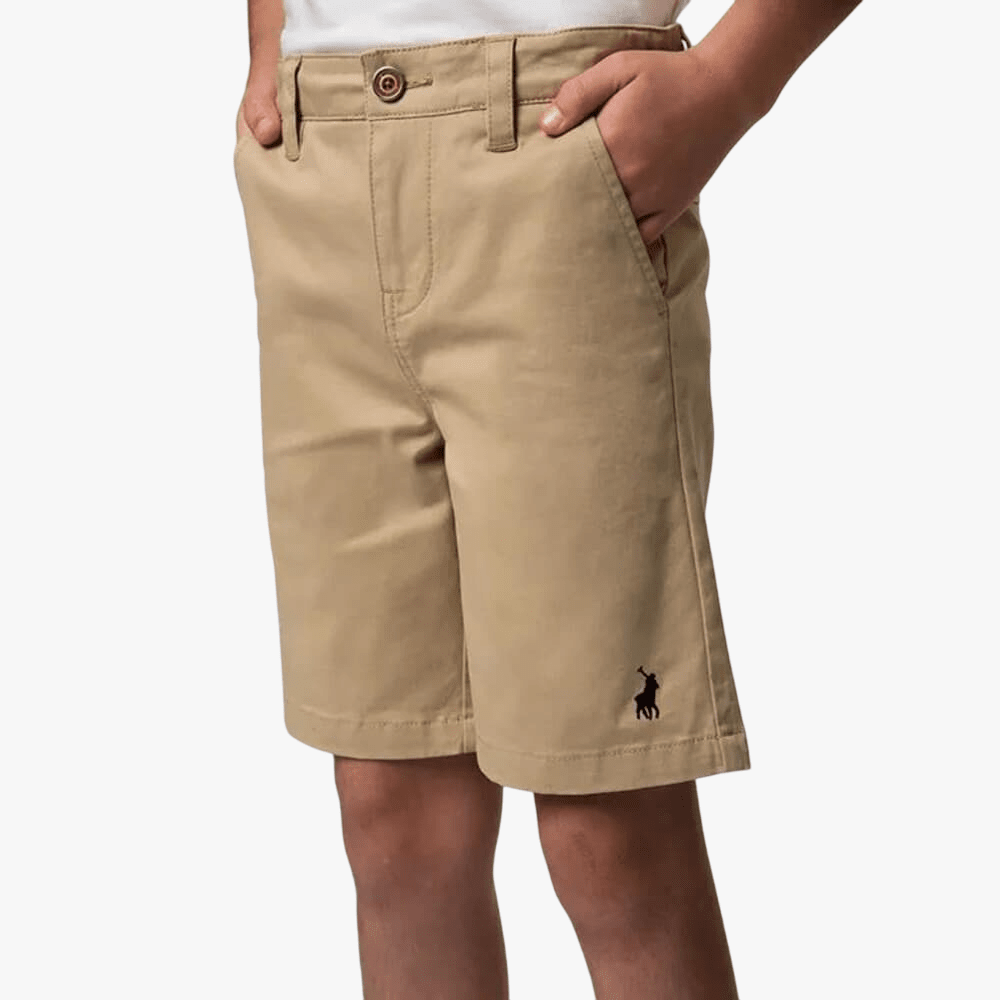 Polo Boys Andrew Chino Shorts Stone | Polo