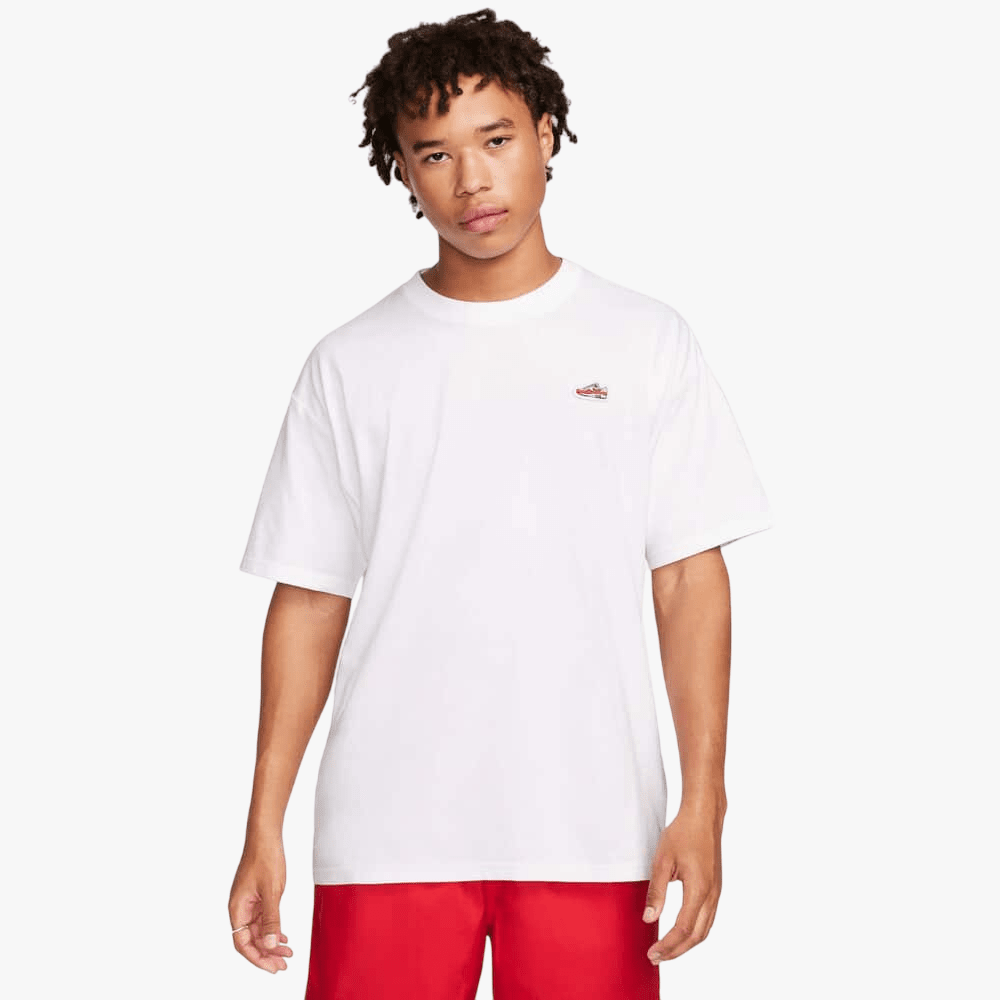 Nike Mens 90 Lace Short Sleeve Tee White | Nike