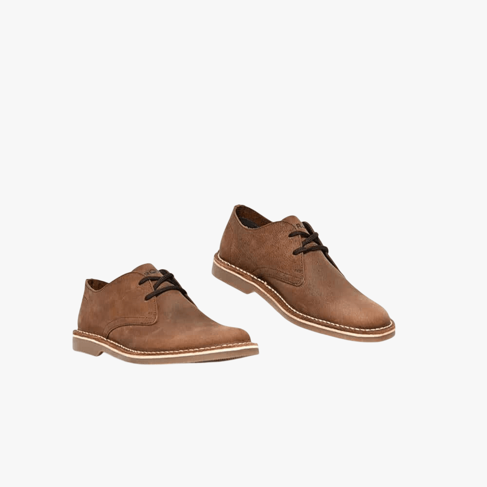 Bronx Mens Hendrix Veldskoen Dark Tan | Bronx