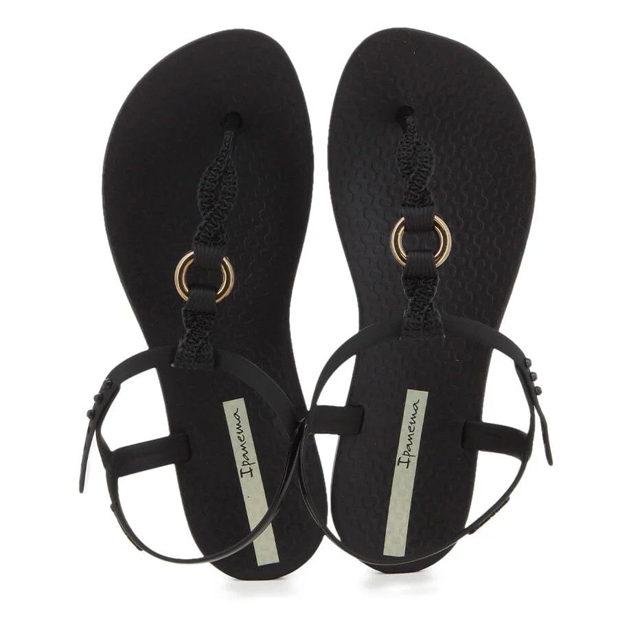 Ipanema Womens Luma Sandal Black Gold | Ipanema