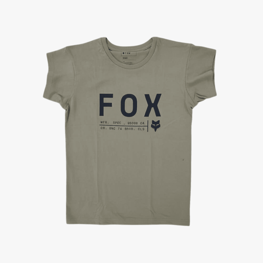 Fox Mens Barge Short Sleeve Tee Fatigue | Fox