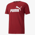 Puma Mens Ess Logo Short Sleeve Tee Cotton Intense Red | Puma