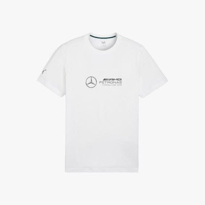 Puma Mens Mapf1 Logo Short Sleeve Tee White Puma