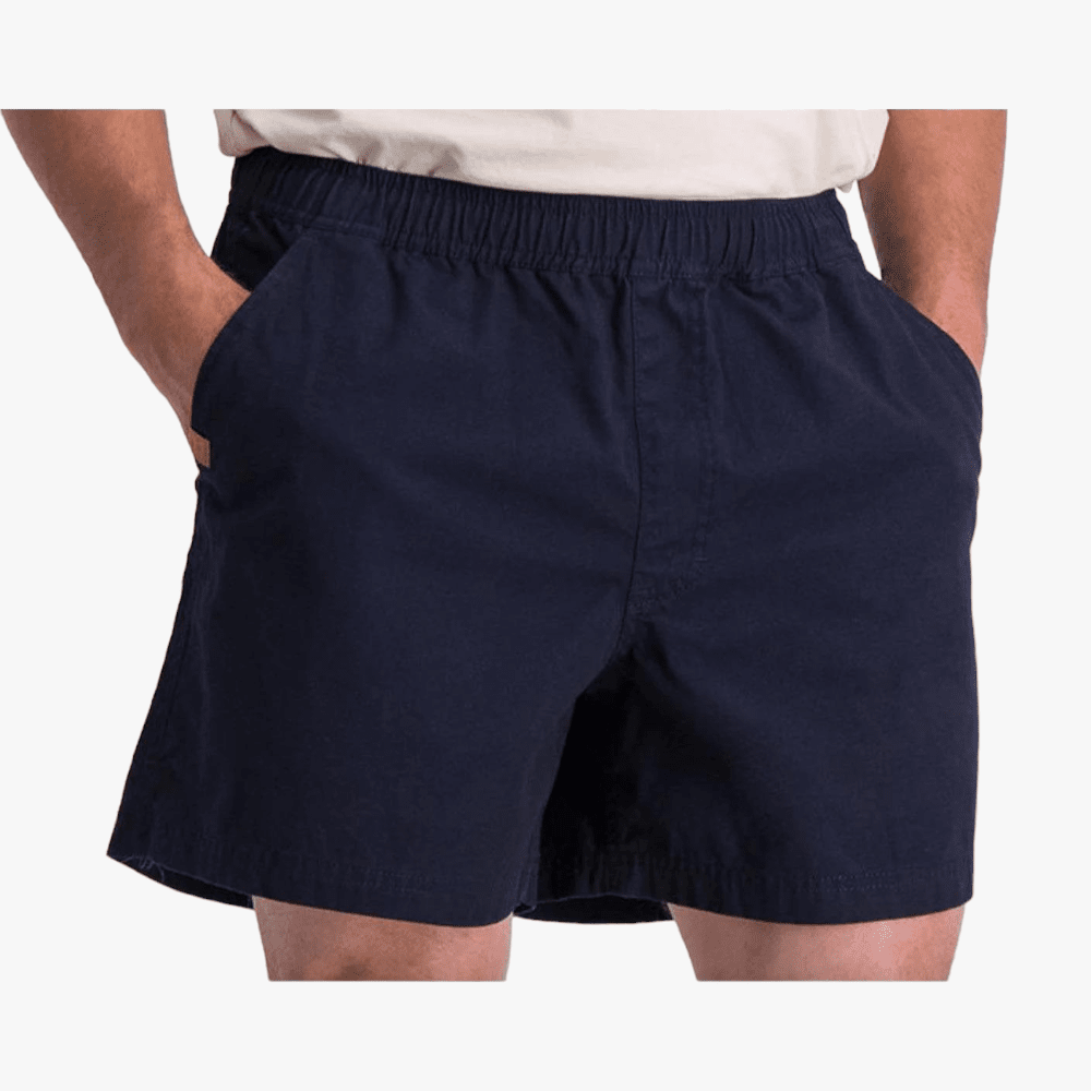 Jeep Mens 14Cm Elasticated Short Navy | Jeep