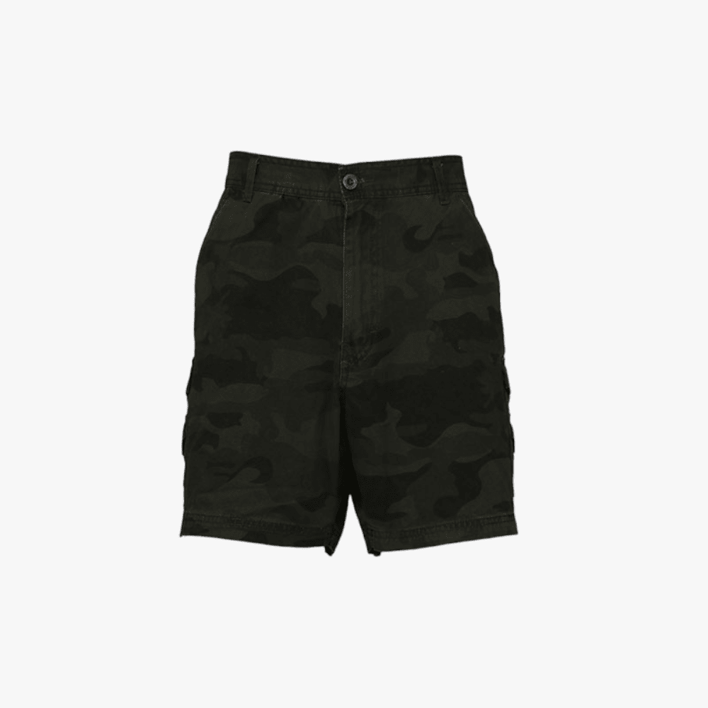 Jeep Mens 14Cm Cotton Canvas Workwear Cargo Short Camo | Jeep