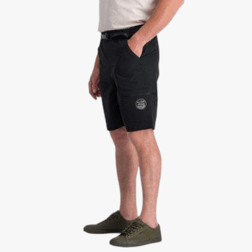 Jeep Mens Quick Dry Packable Shorts Black | Jeep