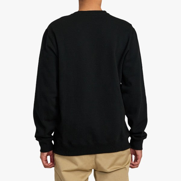 Rvca Boys Pullover Sweater Black