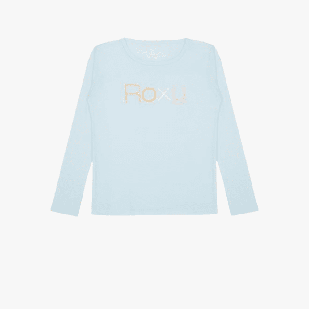 Roxy Girls In The Sun A Long Sleeve Tee Cool Blue | Roxy