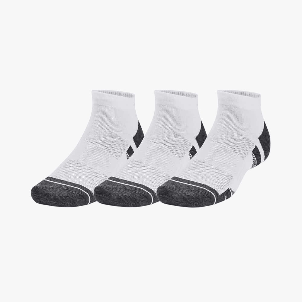 Under Armour Performance Tech 3 Pack Ns Socks 100 White | Under Armour