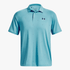 Under Armour Mens Playoff 3.0 Printed Short Sleeve Golfer 433 Blue | Under Armour