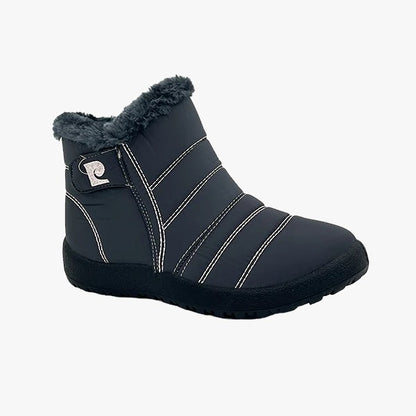 Pierre Cardin Girls Quilted Boot Grey Pink