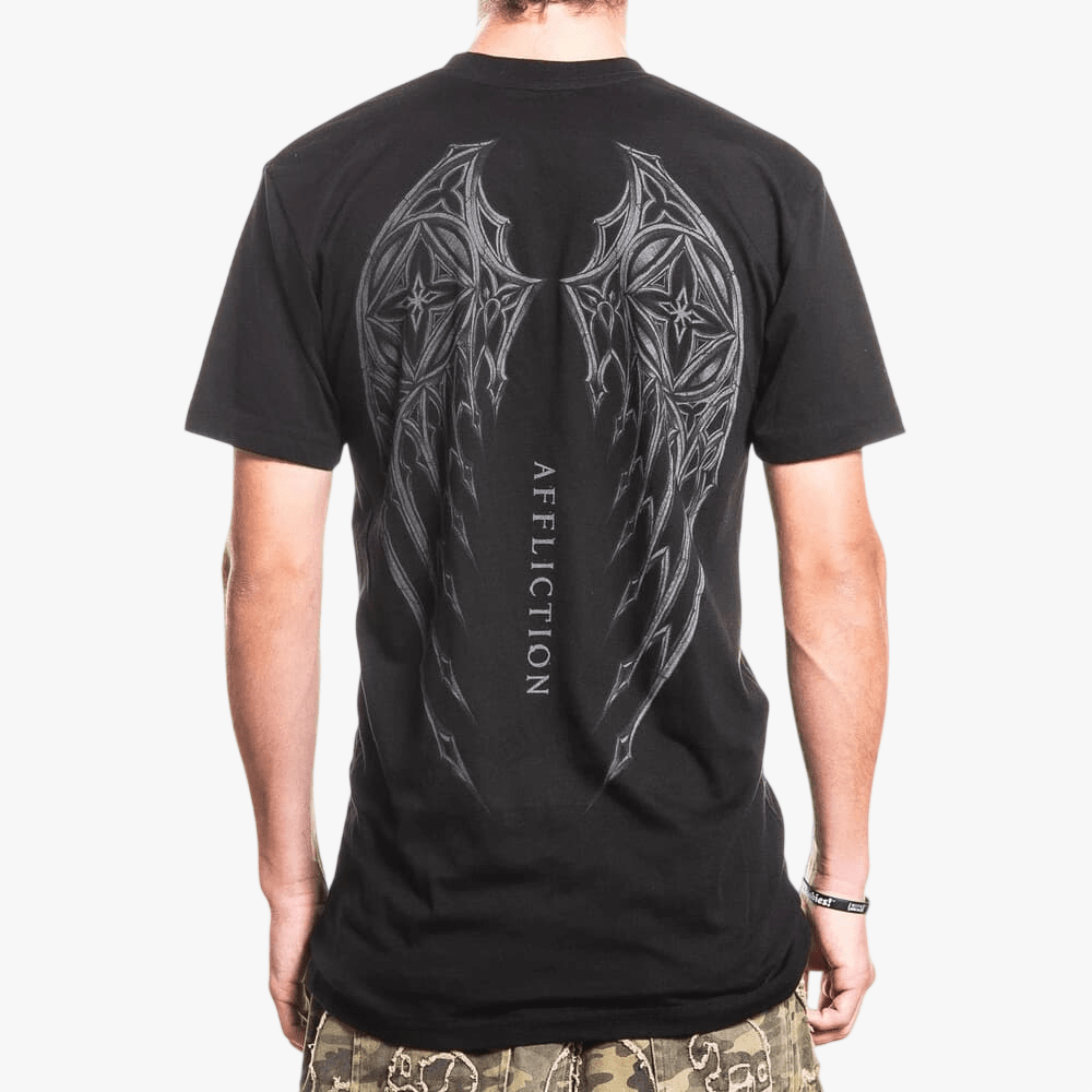 Affliction Mens Spiker Tee Black | Affliction