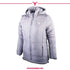 Wildebees Womens Teddy Fleece Plain Puffer Jacket Platinum | Wildebees