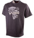 Wildebees Mens Africa Safari Short Sleeve Tee Pewter | Wildebees