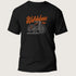 Wildebees Mens Retro Script Tee Black | Wildebees