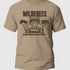 Wildebees Mens Afrika Ride Tee Desert Sand | Wildebees