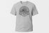 Wildebees Mens Tractor Stamp Tee Grey Mel | Wildebees