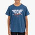 Fox Boys Winged Short Sleeve Tee Heather Navy | Fox