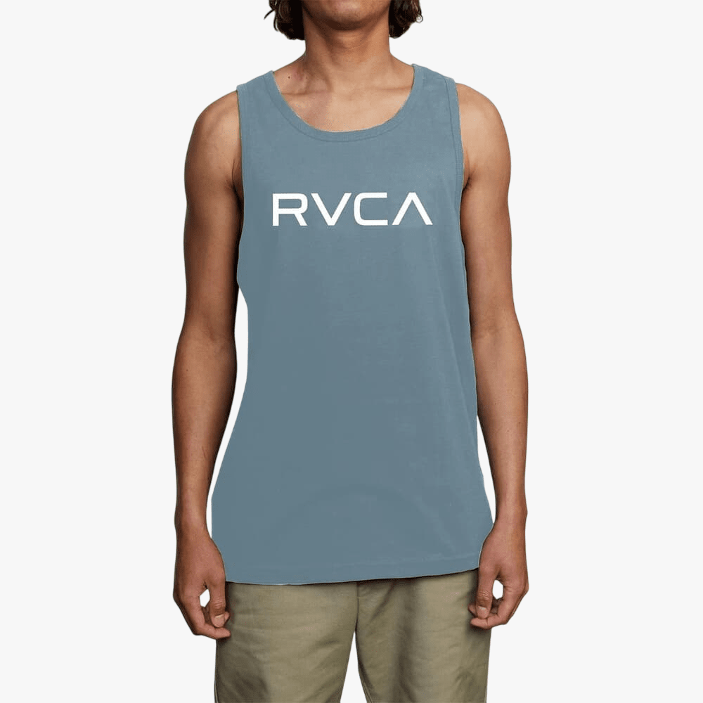 Rvca Mens Big Rvca Vest Vintage Navy | Rvca