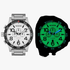 Nixon 51-30 Chrono Silver / White Lume | Nixon