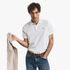 Gant Mens Slim Pique Short Sleeve Golfer White | Gant