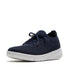 Fit Flop Super Q Knit Lace Up Sneaker Mid Navy | Fit Flop