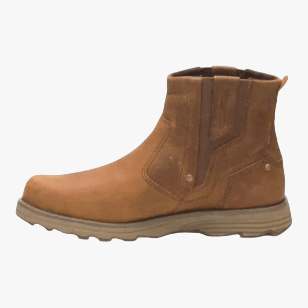 Caterpillar Mens Evander 2.0 Chelsea Boot Dark Beige | Caterpillar