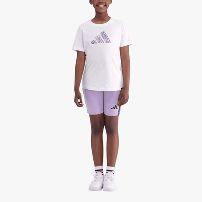 Adidas Girls Animal Tee White | Adidas