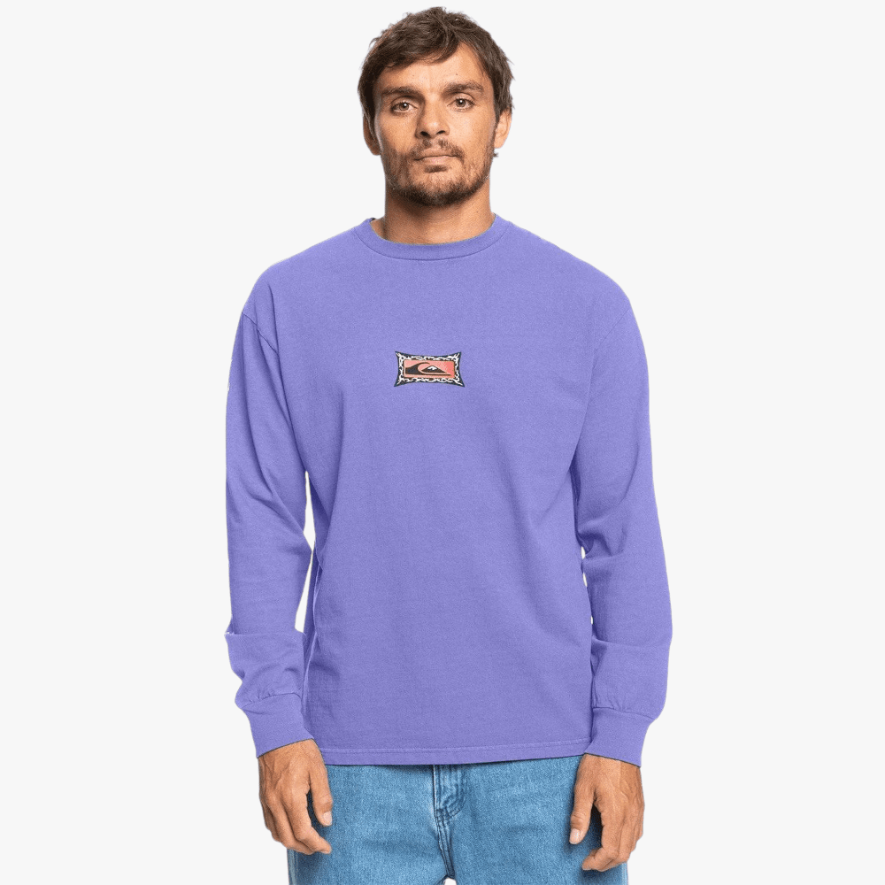 Quiksilver Mens Tribal Times Long Sleeve Tee Royal | Quiksilver