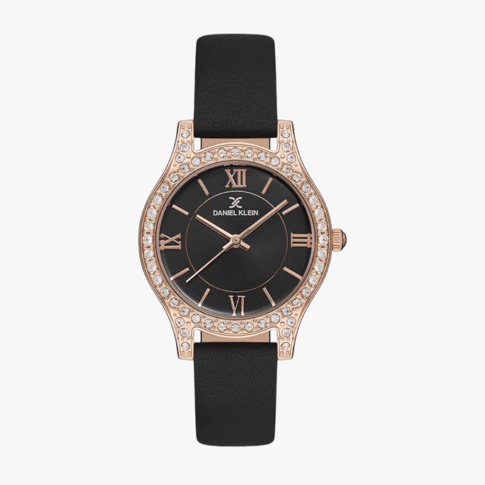 Daniel Klein Ladies Premium Leather Strap Watch | Daniel Klein