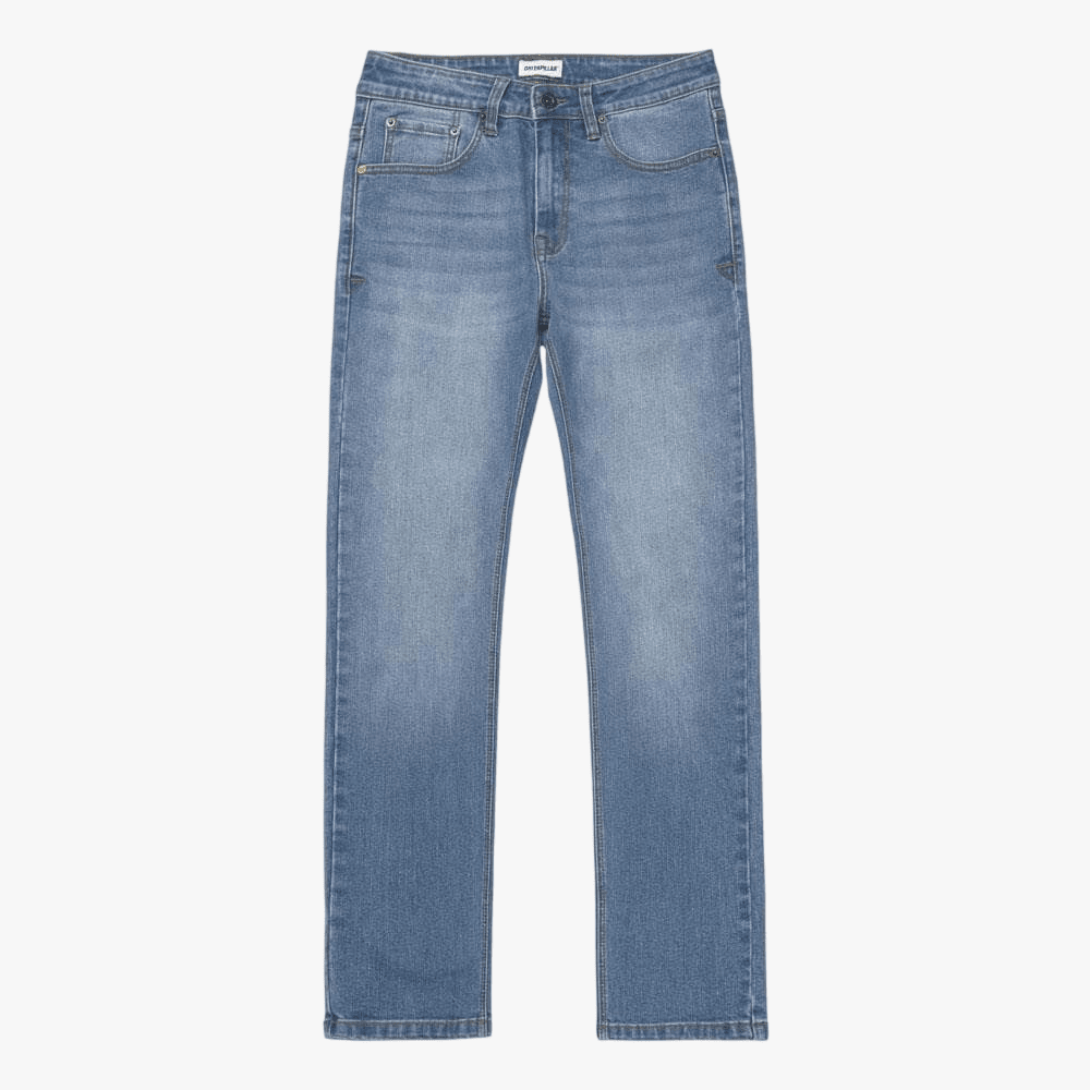 Caterpillar Mens Triblend Stretch Slim Jean Light Stone | Caterpillar