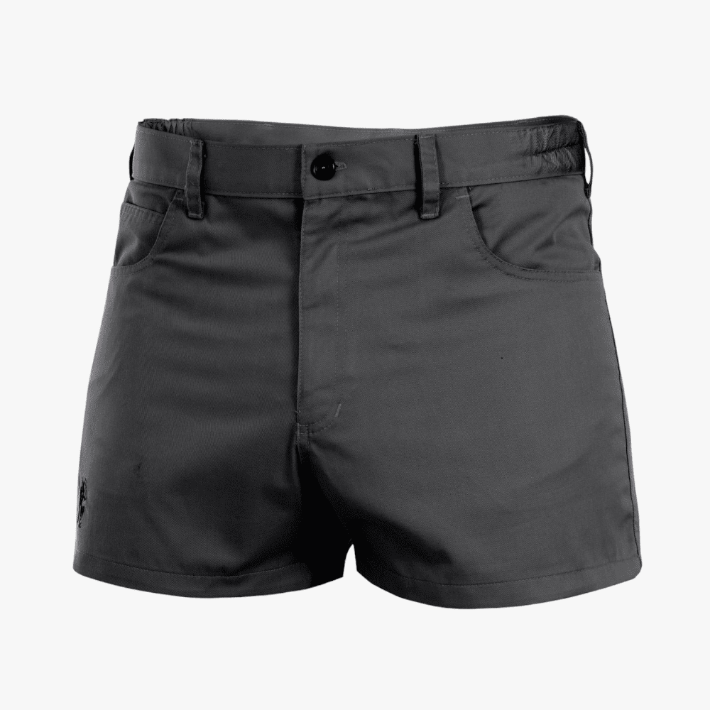 Boerboel Mens Kalahari P.T Shorts Charcoal | Boerboel