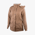 Wildebees Womens Fashion Teddy Lined Parka Jacket Warm Sand | Wildebees