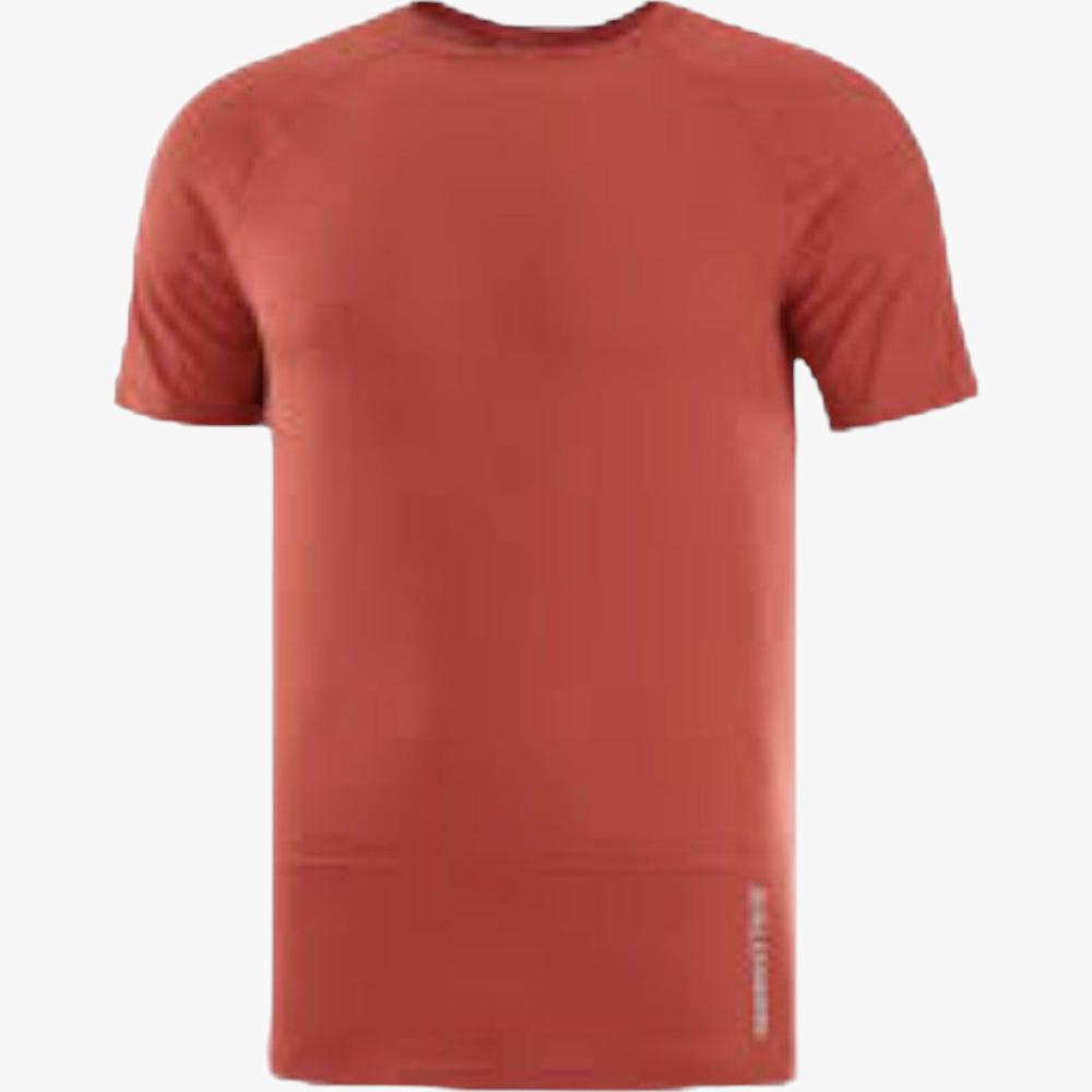 Salomon Mens Vison Short Sleeve Tee Hot Sauce