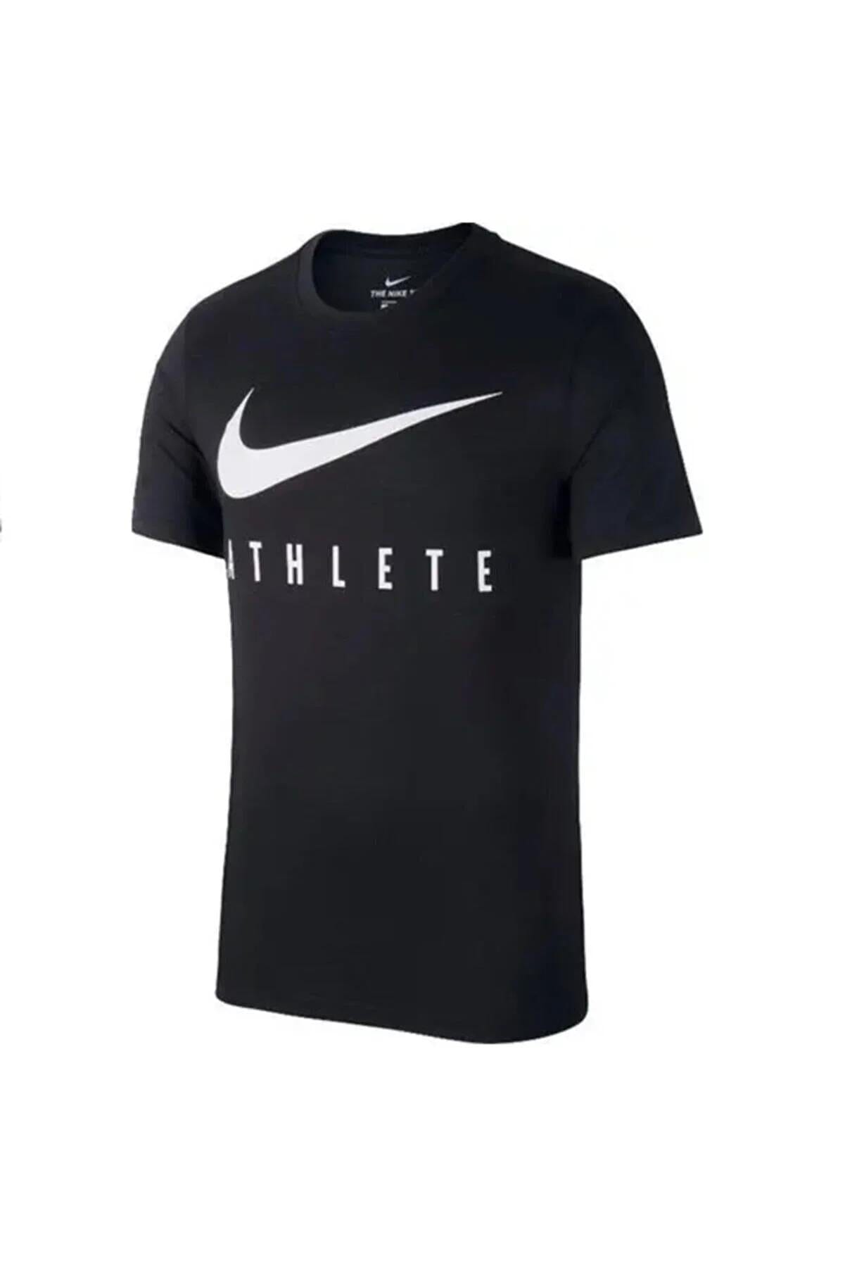 Nike Mens Df Short Sleeve Tee Black >960-19 | Nike