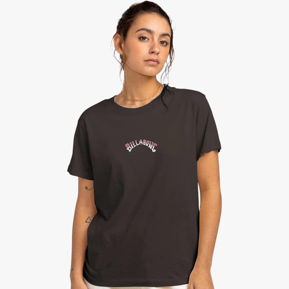 Billabong Womens Pro Short Sleeve Tee Off Black | Billabong